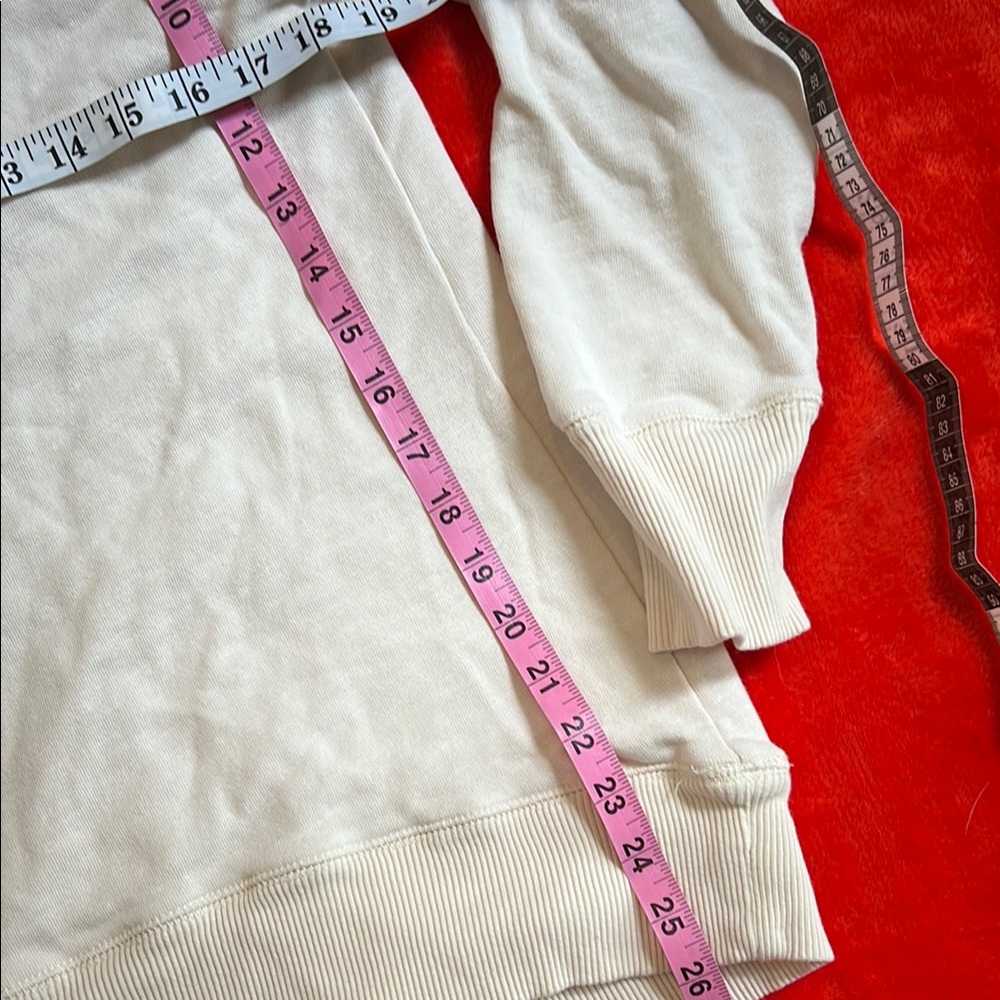 Pilcro Cream Sweatshirt - Picture 7 of 10